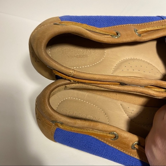 Sperry Firefish Canvas Boating Shoe Size 8M - Picture 3 of 7